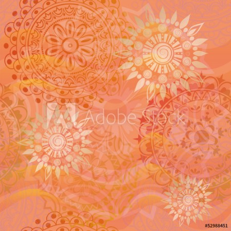 Image de Beautiful texture with ornaments in warm colors